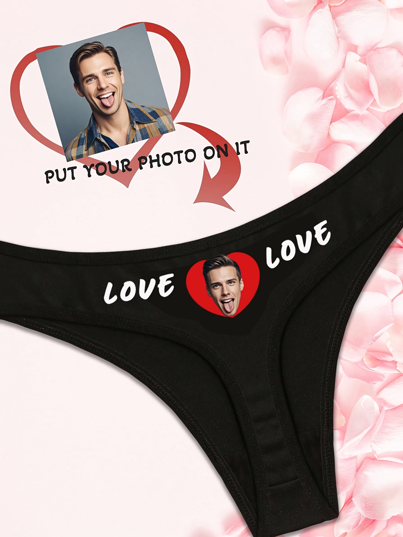 Perizoma Personalizzato Donna con Stampa Foto