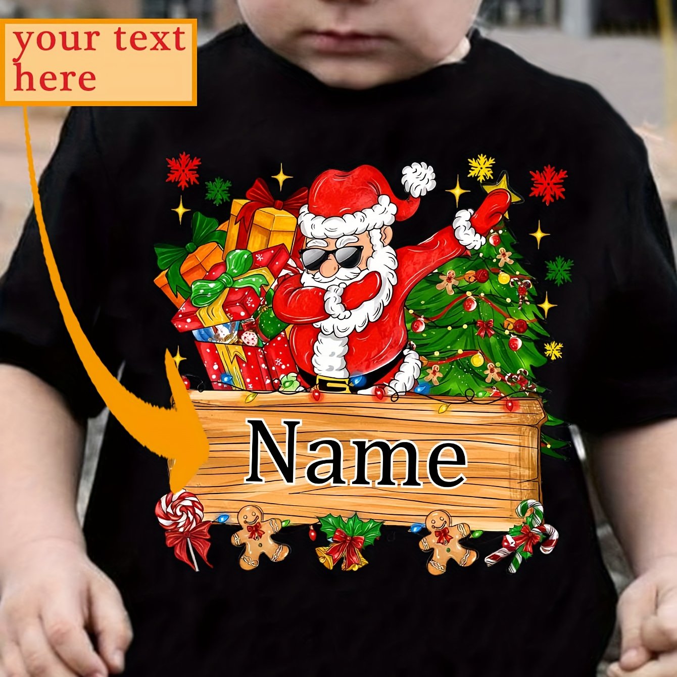 Maglietta di Natale Personalizzata per Bambino π
| Babbo Natale e Renna