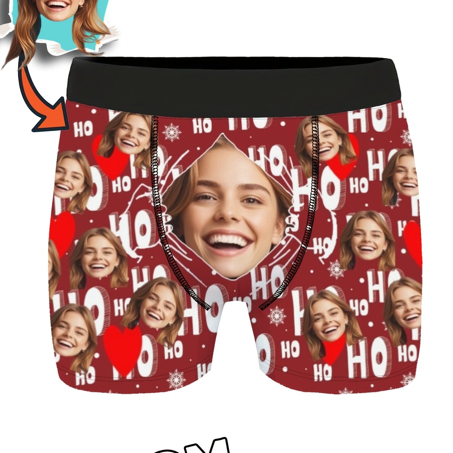 Boxer Uomo Personalizzati con Foto