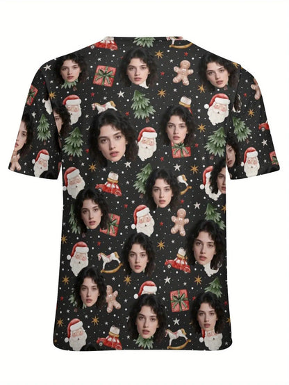 Maglietta di Natale Personalizzata da Uomo 🎅