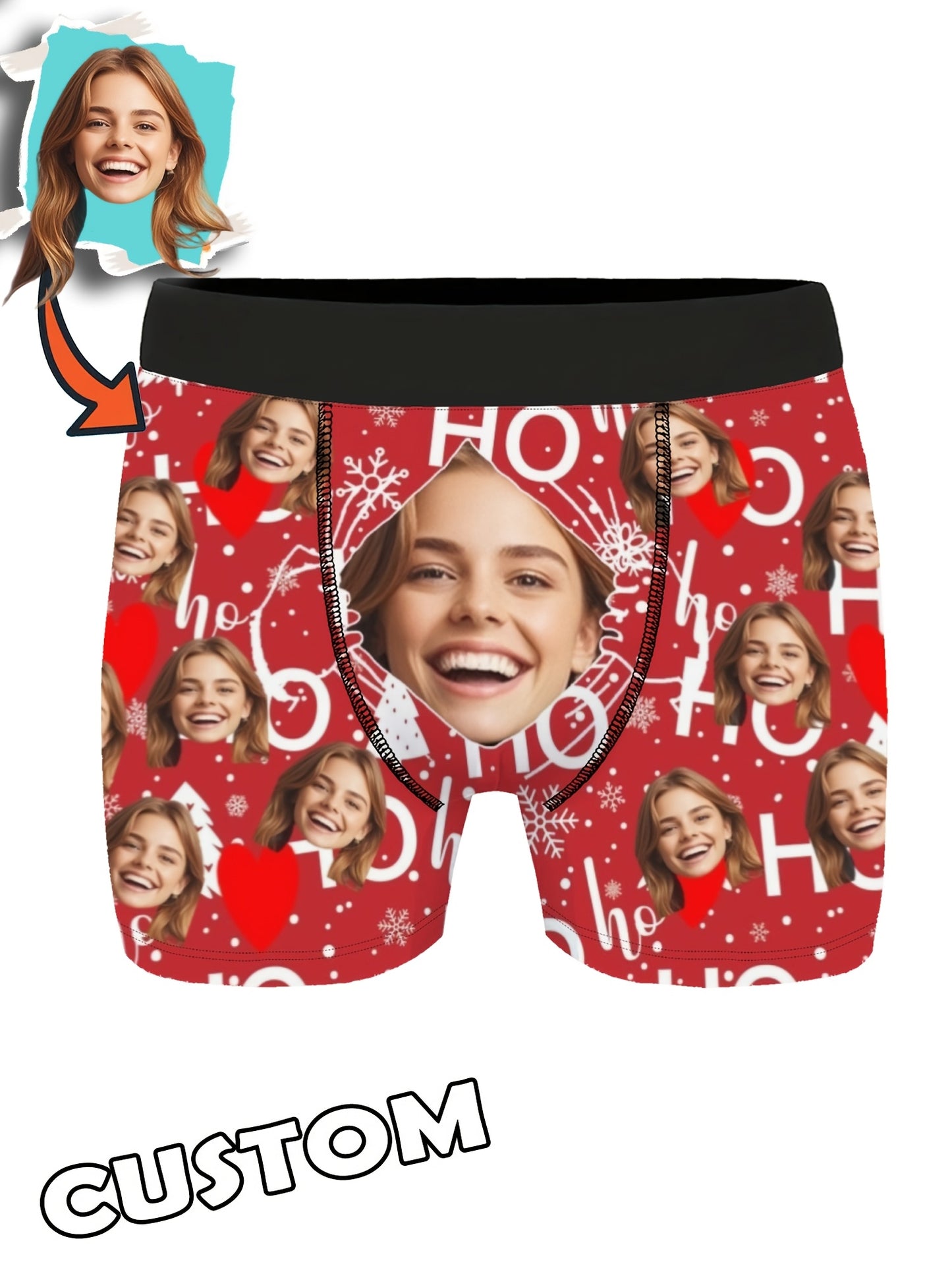 Boxer Uomo Personalizzati con Foto