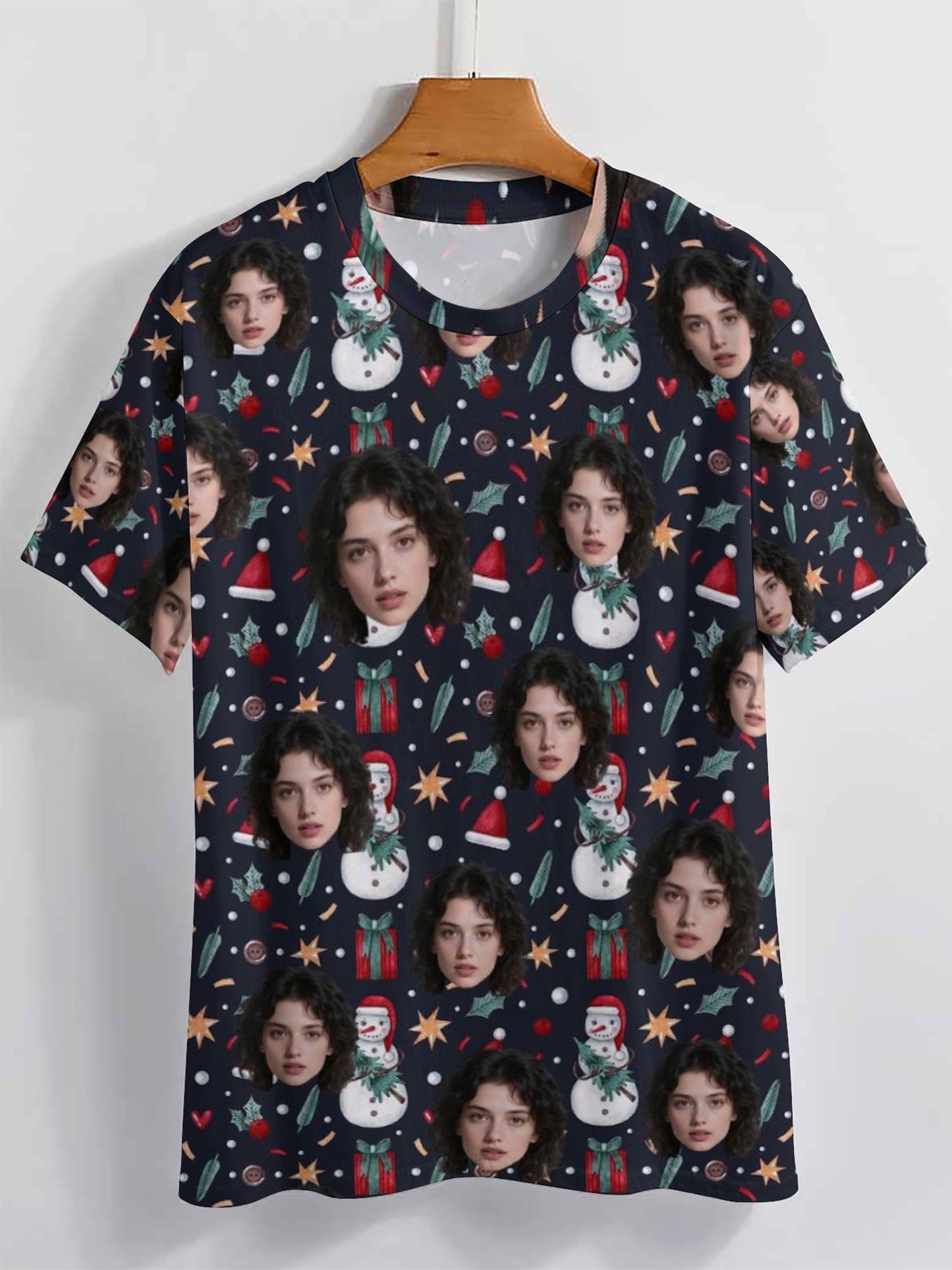 Maglietta di Natale Personalizzata da Uomo 🎅