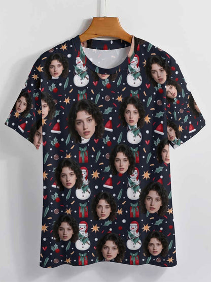 Maglietta di Natale Personalizzata da Uomo 🎅