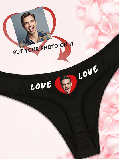 Perizoma Personalizzato Donna con Stampa Foto