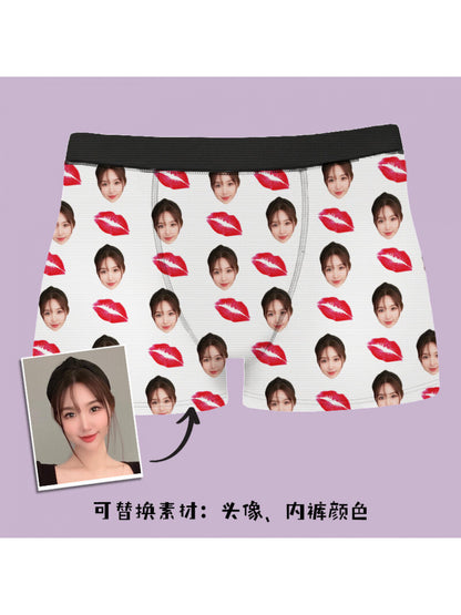 Boxer Uomo Divertenti Personalizzati Foto Idea Regalo Natale