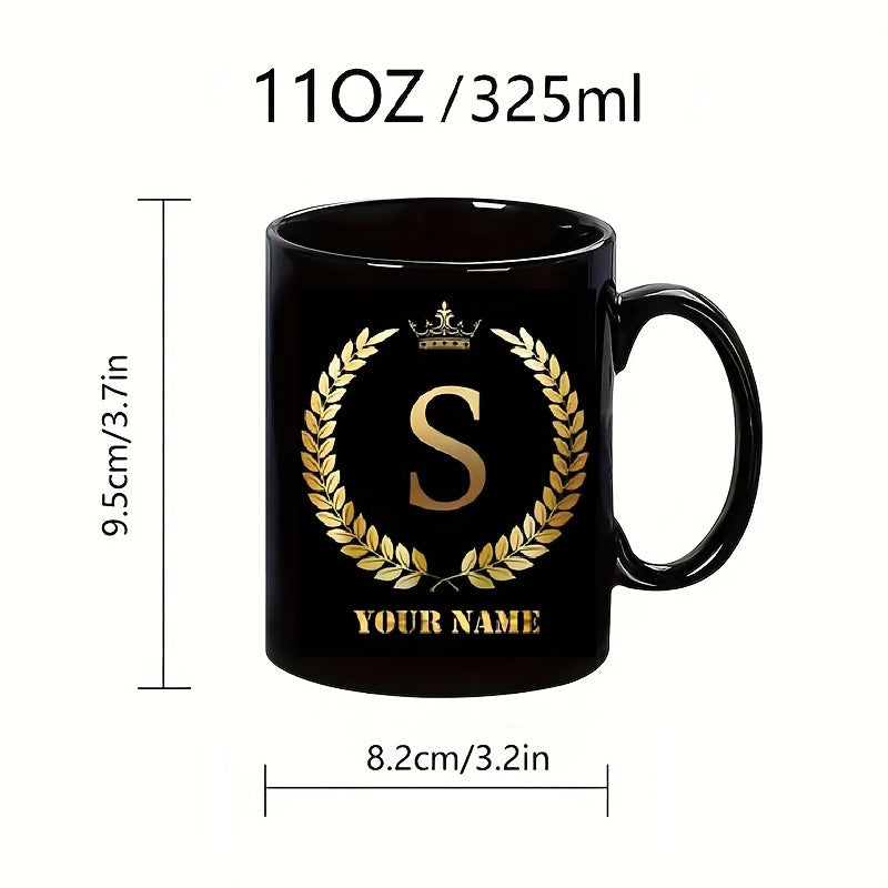 Tazza in Ceramica Personalizzata - Stampa Nome & Lettera Fortunata