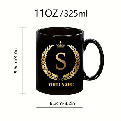 Tazza in Ceramica Personalizzata - Stampa Nome & Lettera Fortunata