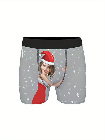 Boxer Uomo Personalizzati con Foto Idea Natale