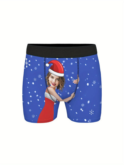 Boxer Uomo Personalizzati con Foto Idea Natale