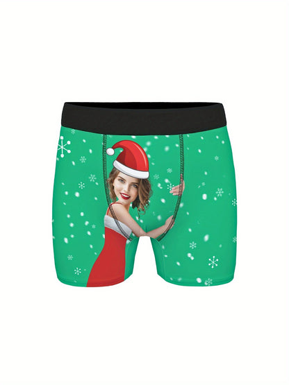 Boxer Uomo Personalizzati con Foto Idea Natale
