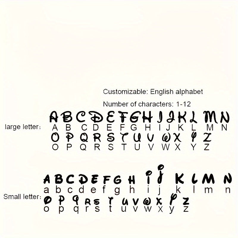 Bracciale Personalizzato con Nome Style Disney