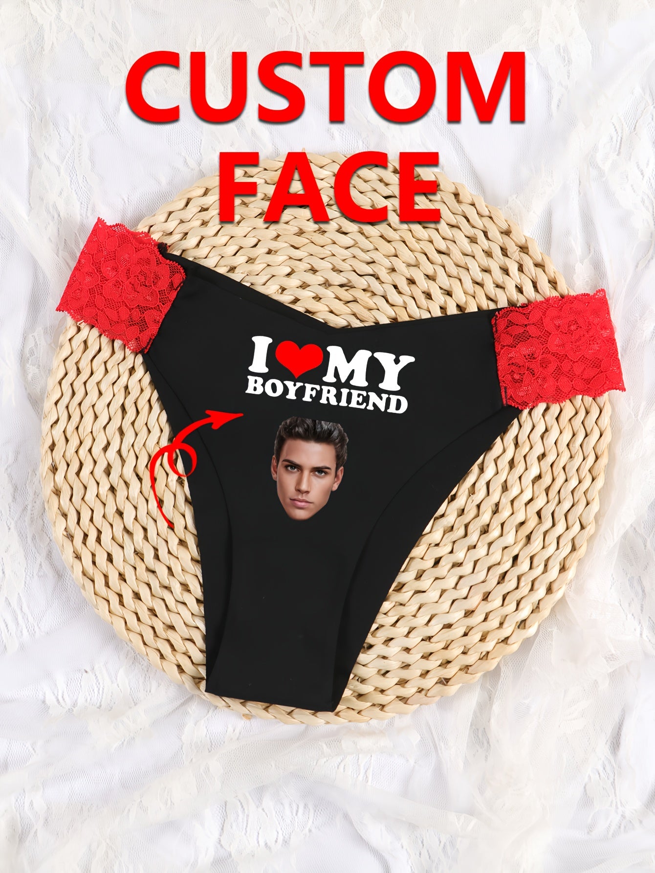 Perizoma Personalizzabile con Foto Donna