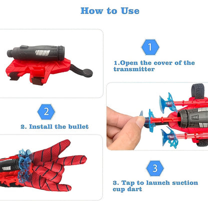Spider Shooter - Giocattolo Lancia Ragnatele