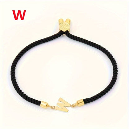 Braccialetto Donna in Acciaio con Lettere Personalizzato