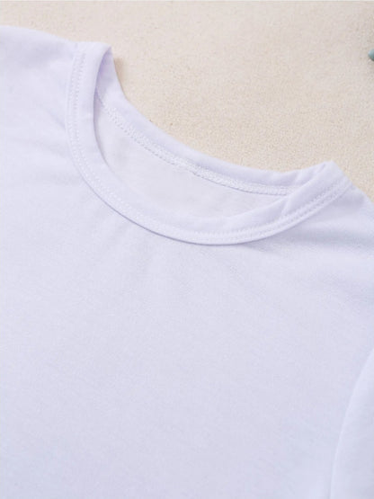 Maglietta di Natale Personalizzata per Bambini 🎅 | Con Nome - Albero e Cappello di Natale