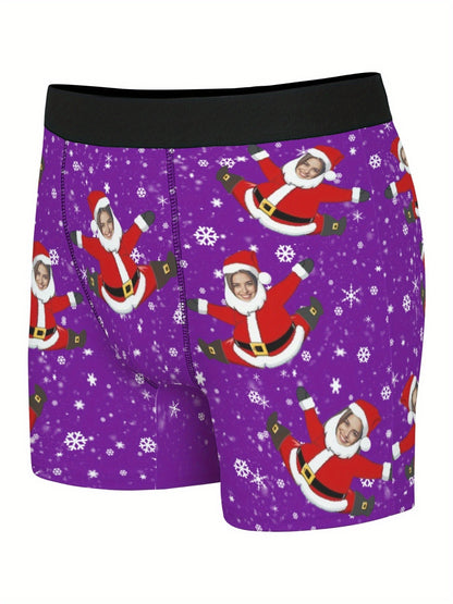 Boxer Personalizzati Uomo con Foto Nome o Testo