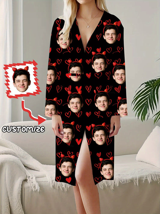 Pigiama Personalizzato con foto da Donna