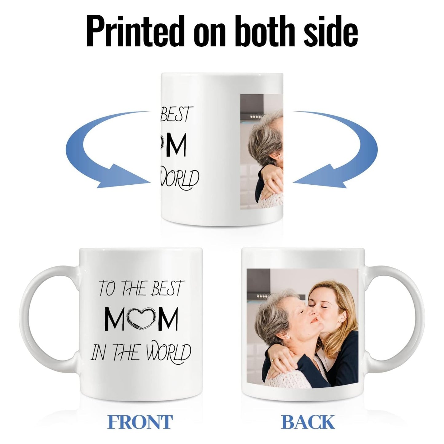 Tazza Personalizzata con Foto & Testo