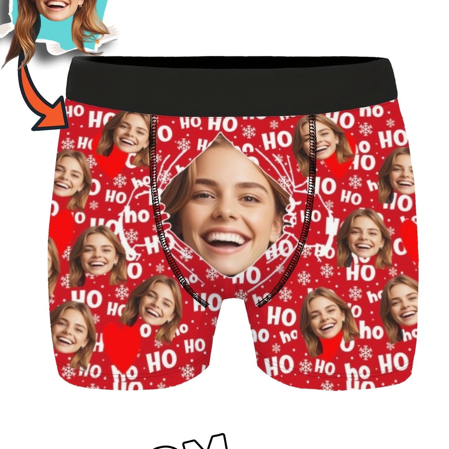 Boxer Uomo Personalizzati con Foto