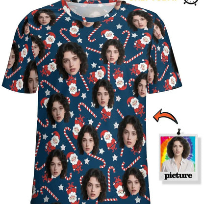 Maglietta di Natale Personalizzata da Uomo 🎅