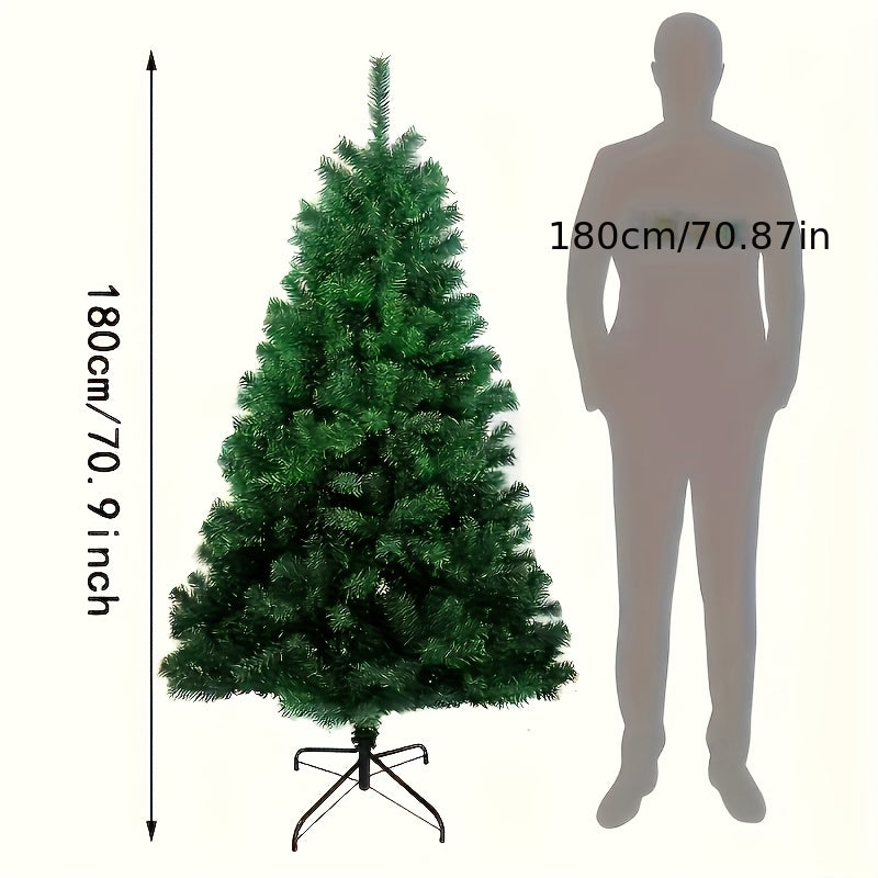 24 Solar Terms Universal New Style Luxury Wide Encryption Simulation V-Shaped Branches Christmas Tree Christmas Decoration Green General Tree