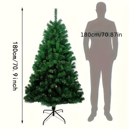 24 Solar Terms Universal New Style Luxury Wide Encryption Simulation V-Shaped Branches Christmas Tree Christmas Decoration Green General Tree