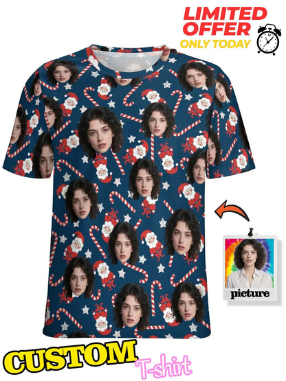 Maglietta di Natale Personalizzata da Uomo 🎅