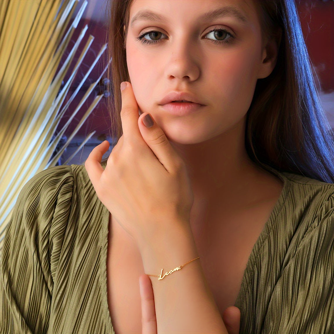 Braccialetto Personalizzato con Nome per Donna