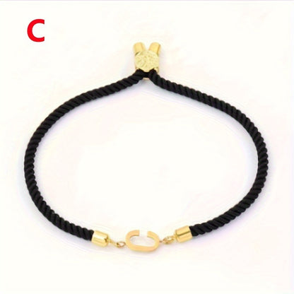 Braccialetto Donna in Acciaio con Lettere Personalizzato