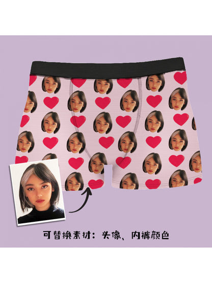 Boxer Uomo Divertenti Personalizzati Foto Idea Regalo Natale