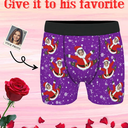 Boxer Personalizzati Uomo con Foto Nome o Testo