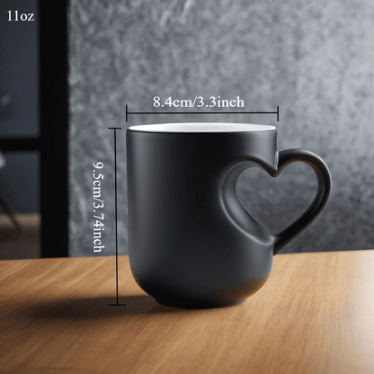 Tazza Magica Personalizzata con Foto Manico a Cuore