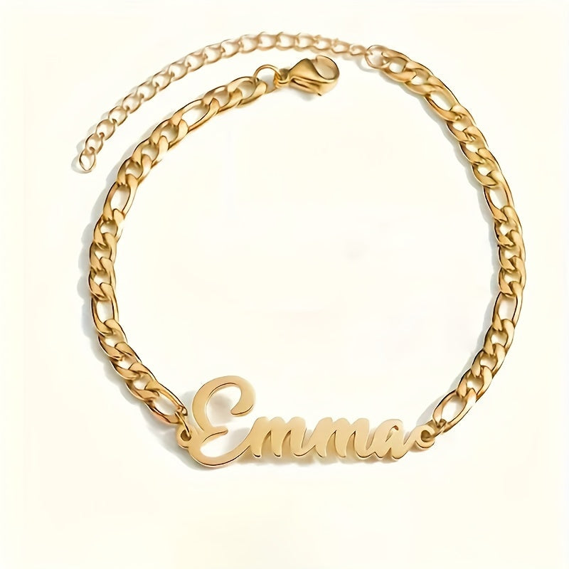 Braccialetto Personalizzato con Nome per Uomo