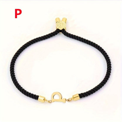 Braccialetto Donna in Acciaio con Lettere Personalizzato