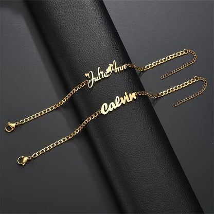 Braccialetto Personalizzato con Nome per Uomo