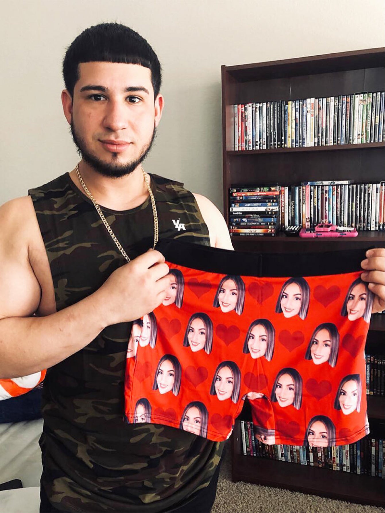 Boxer Uomo Divertenti Personalizzati Foto Idea Regalo Natale