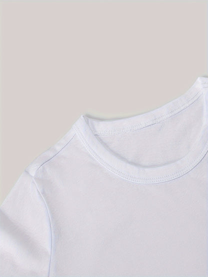 Maglietta Natalizia Elfo Personalizzata per Bambini - Manica Lunga