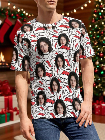 Maglietta di Natale Personalizzata da Uomo 🎅