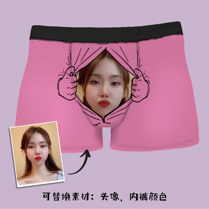 Boxer Uomo Divertenti Personalizzati Foto Idea Regalo Natale