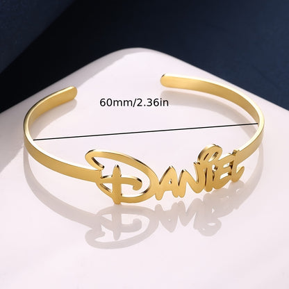 Bracciale Personalizzato con Nome Style Disney