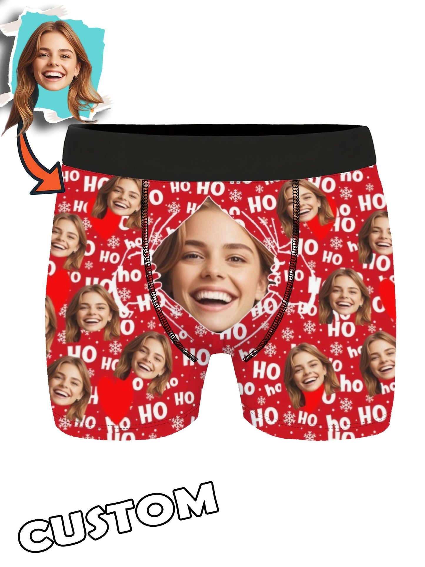Boxer Uomo Personalizzati con Foto