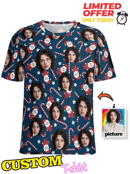 Maglietta di Natale Personalizzata da Uomo 🎅