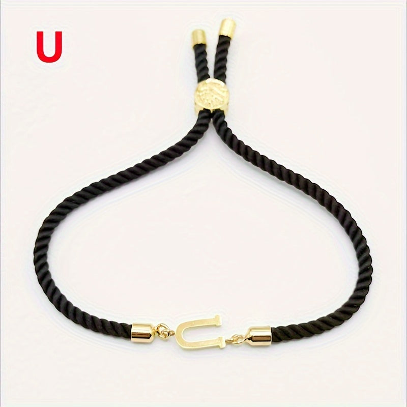 Braccialetto Donna in Acciaio con Lettere Personalizzato