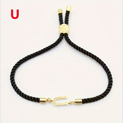 Braccialetto Donna in Acciaio con Lettere Personalizzato