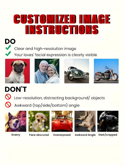 Camicia Natalizia Hawaiana Personalizzata con Foto