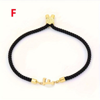 Braccialetto Donna in Acciaio con Lettere Personalizzato