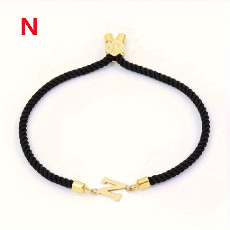 Braccialetto Donna in Acciaio con Lettere Personalizzato