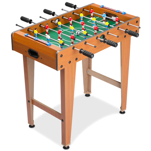 Game Table® Mini Calcio Tavolo con Altezza Regolabile, 2 Palloni e Aste Cromate 69x37x62 cm