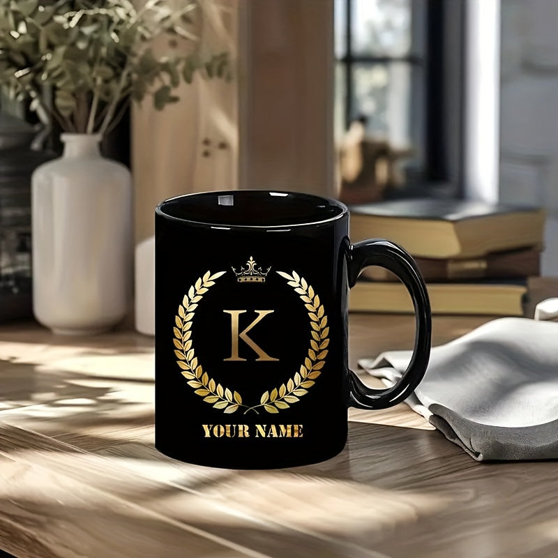 Tazza in Ceramica Personalizzata - Stampa Nome & Lettera Fortunata