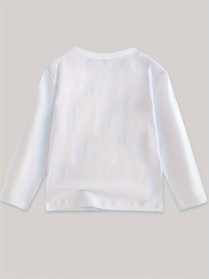 Maglietta Natalizia Elfo Personalizzata per Bambini - Manica Lunga